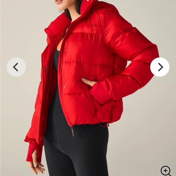 Beyond Yoga NEW Big Cozy Hooded Puffer Jacket - Picture 3 of 11